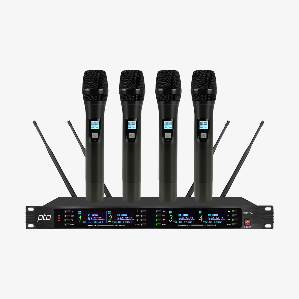 MG5104 无线手持话筒(1拖4)