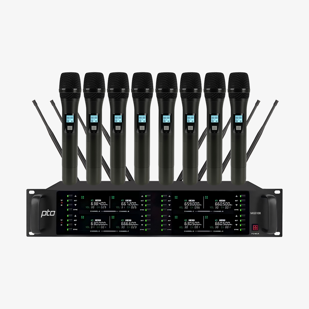 MG5108 无线手持话筒(1拖8)