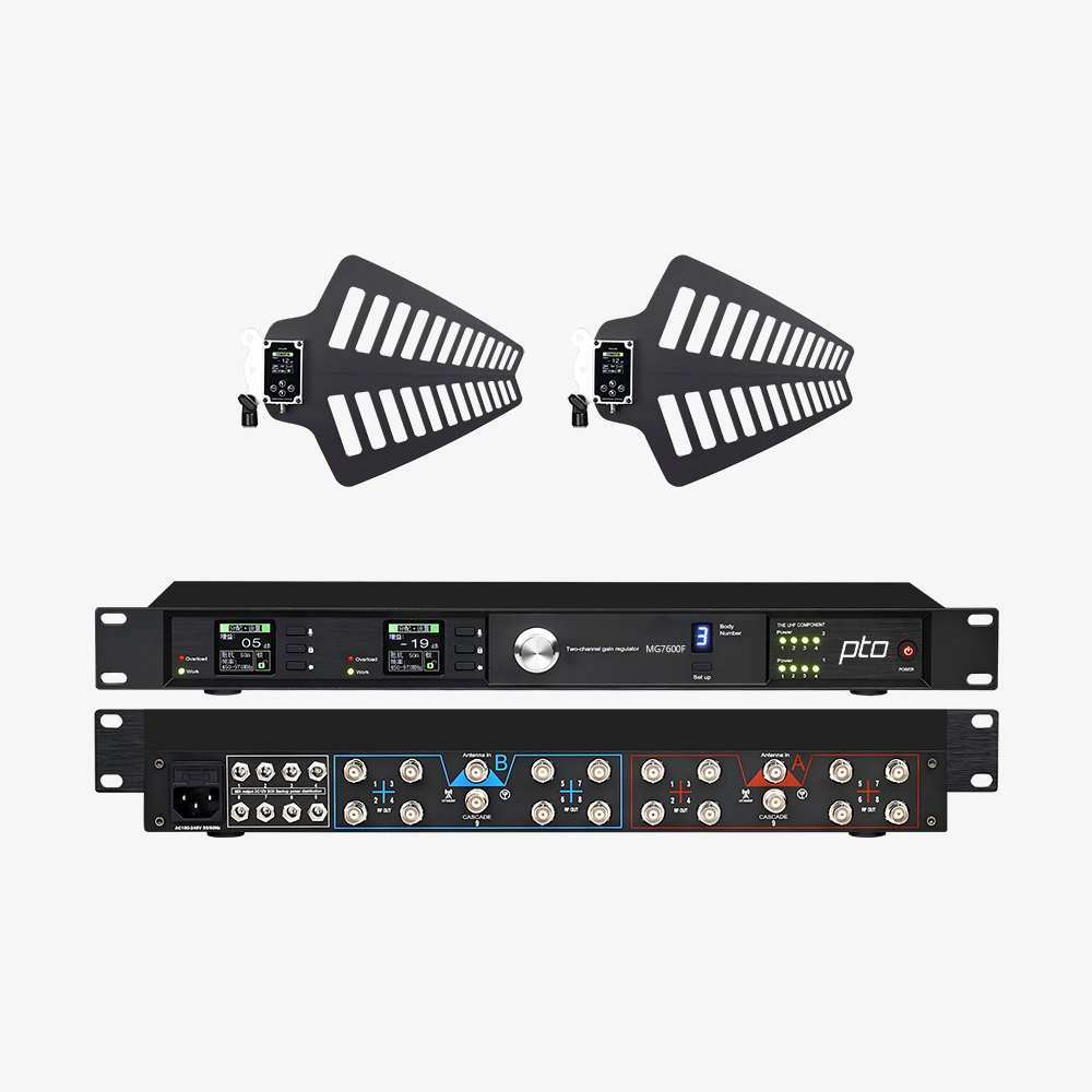 MG7600F 话筒天线放大器(16路)防⻛防⽔