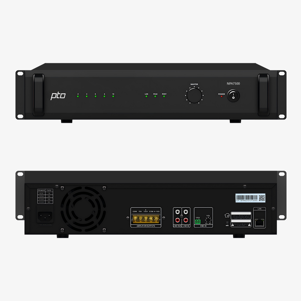 NPA7500 网络化播放功放(500W)