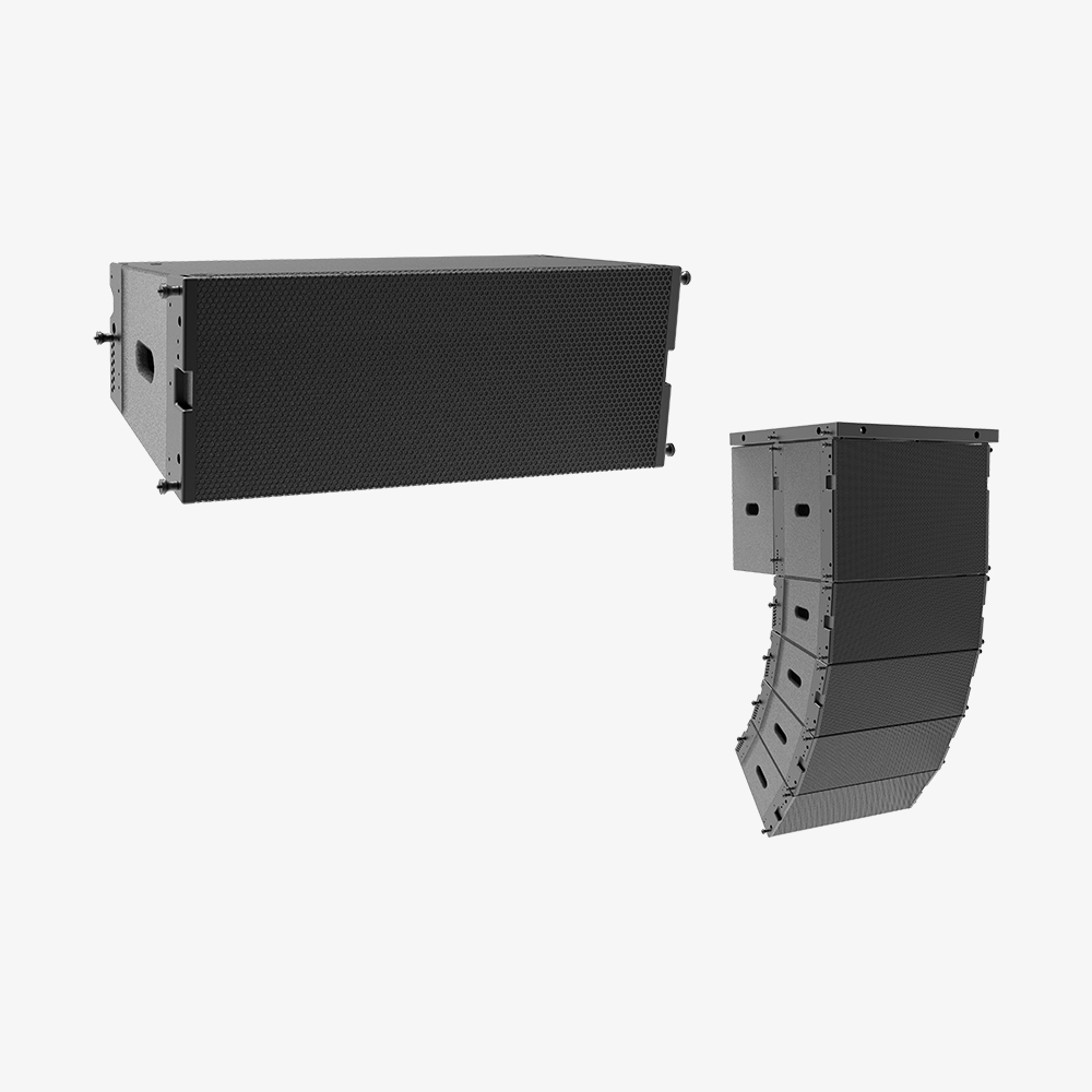 SP6210V 双10寸线阵有源网络音箱